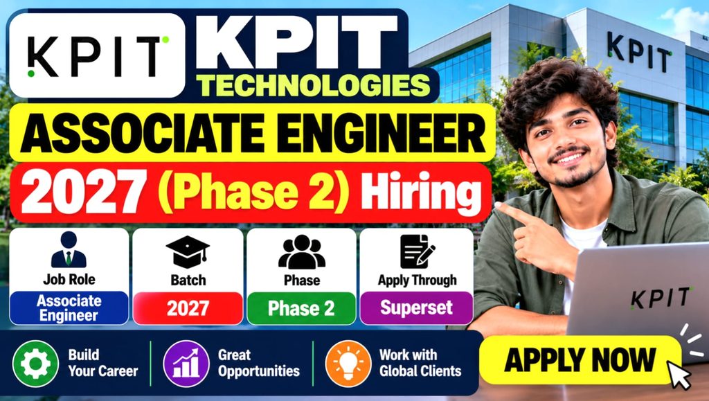 KPIT Associate Engineer 2027 Phase 2 Hiring